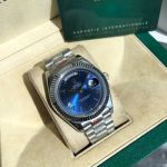 ROLEX Day-date 904L Steel 8205 Movement 41MM Blue Dial Watch